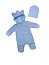 "МоёДитё" комплект: комбинезон + шапочка КС161 голубой "Магнолия"